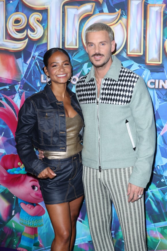 Mariés depuis 2020, M. Pokora et Christina Milian ont vécu ces dernières années à cheval entre deux continents...
Christina Milian et M. Pokora assistent à la première des Trolls 3 au Gaumont Marignan à Paris, France, le 11 octobre 2023. Photo par Jerome Domine/ABACAPRESS.COM