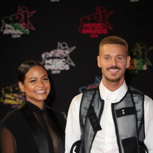 Christina Milian et Matt Pokora arrivant au tapis rouge des NRJ Music Awards 2019 au Palais des Festivals, à Cannes, dans le sud de la France, le 9 novembre 2019. Photo par Shootpix/ABACAPRESS.COM