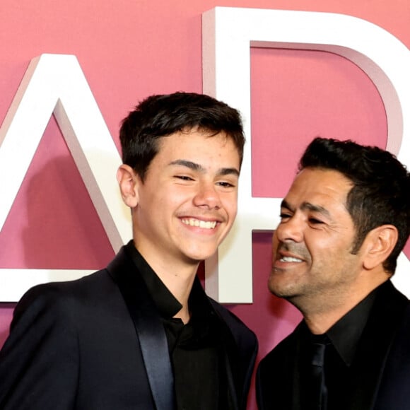 On le voit jouer au foot, sa passion
Jamel Debbouze et son fils Léon - Photocall des lauréats (press room) lors de la 49ème édition de la cérémonie des César à l'Olympia à Paris le 23 février 2024 © Dominique Jacovides / Olivier Borde / Bestimage