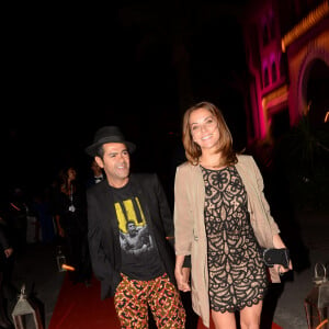 Exclusif - Jamel Debbouze et sa femme Melissa Theuriau au cocktail "Aftershow" dans le cadre du festival Marrakech du Rire 2016. Marrakech, le 4 juin 2016. © Bellak Rachid/Bestimage