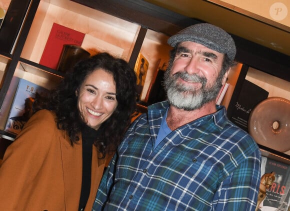 Alors que Rachida Brakni est à retrouver ce soir sur "M6" dans une mini-série inédite 
Exclusif - Rachida Brakni et Eric Cantona lors d'une conférence de presse de la série (France 3) "Le voyageur: La permission de minuit" au restaurant Les Editeurs à Paris, France. © Coadic Guirec/bestimage