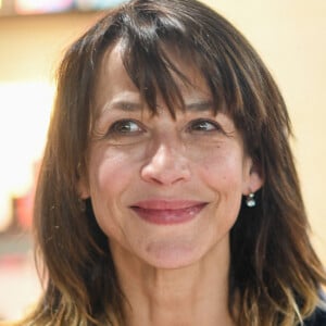 La comédienne Sophie Marceau a 58 ans aujourd'huiSophie Marceau au "Festival Du Livre De Paris" au Grand Palais Ephemere  à Paris, France. . Photo par Lionel Urman/ABACAPRESS.COM