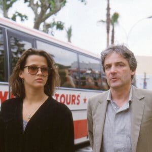 Sophie Marceau et Andrzej Zulawski à Cannes en 1987