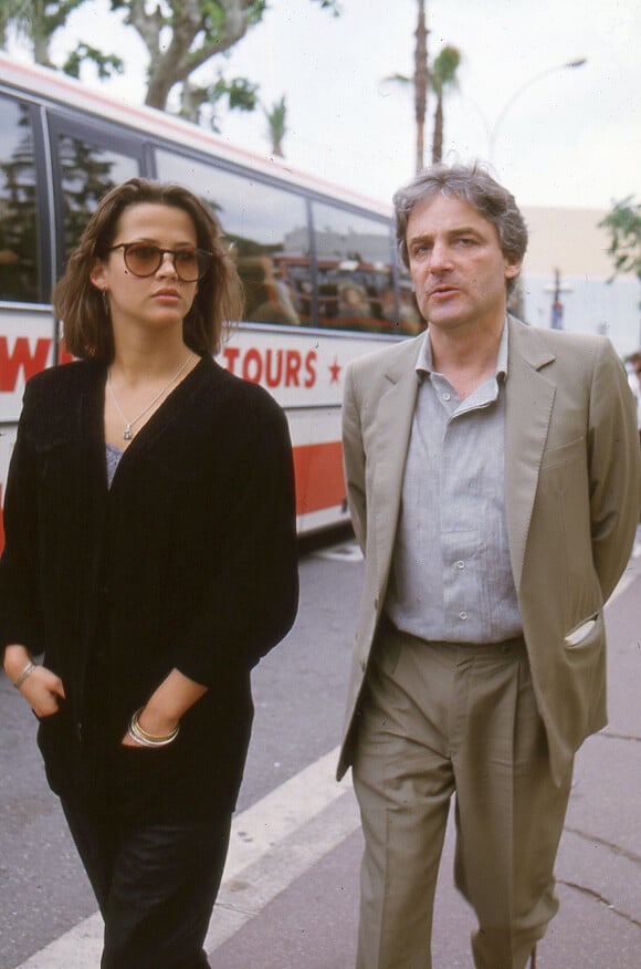 Sophie Marceau et Andrzej Zulawski à Cannes en 1987