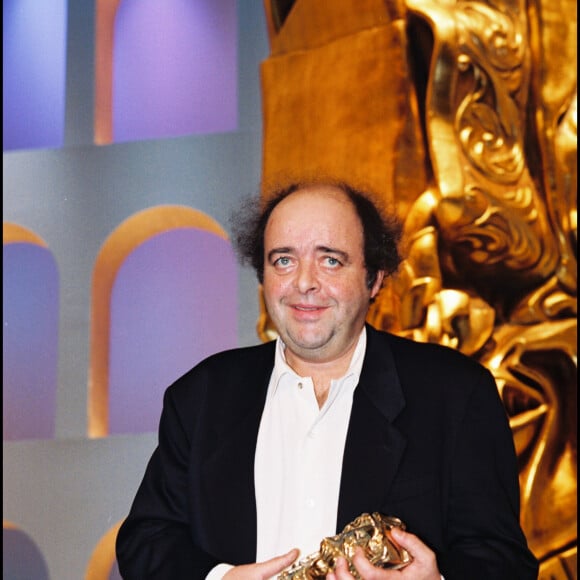 Jacques Villeret lors de la cérémonie des César en 1999.