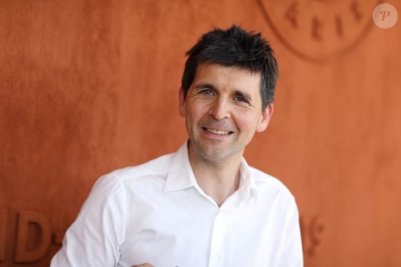 Thomas Sotto - Les célébrités dans le village des Internationaux de France de Tennis de Roland Garros 2019 à Paris. Le 29 mai 2019 © Jacovides - Moreau / Bestimage