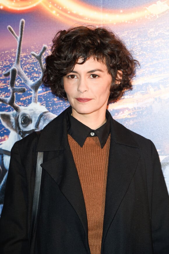 Audrey Tautou - Avant-première du film "Santa & Cie" au cinéma Pathé Beaugrenelle à Paris le 3 décembre 2017. © Coadic Guirec/Bestimage