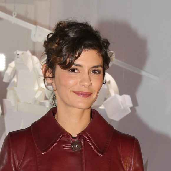 Audrey Tautou - Inauguration des décorations de Noël des Galeries Lafayette à Paris, le 8 novembre 2016. © CVS/Bestimage