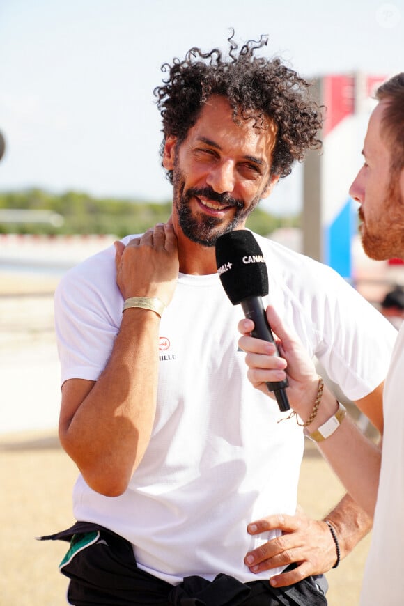 Exclusif - Tomer Sisley lors du marathon Karting Jules Bianchi (jour 2) au circuit Paul Ricard au Castellet, France, le 7 septembre 2024. © Anne-Sophie Guebey via Bestimage