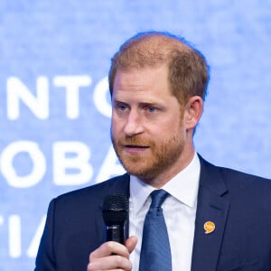 Si son épouse Meghan Markle a la nationalité américaine, le duc de Sussex a été contraint de faire une demande de visa pour vivre aux États-Unis
Le prince Harry, duc de Sussex, prend la parole lors de la 2024 Clinton Global Initiative le 24 septembre 2024 à New York City, NY, USA. Photo par Janet Mayer/INSTARimages/ABACAPRESS.COM