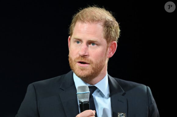 Le prince Harry, duc de Sussex, assiste au sommet annuel de Concordia 2024 en l'honneur du prix Diana au Sheraton Hotel New York Times Square, New York, NY, 23 septembre 2024. Photo par Anthony Behar/SPUS/ABACAPRESS.COM