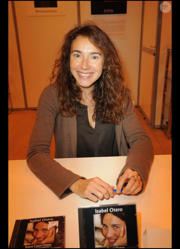 Isabel Otero au salon du Livre le 30 mars 2010