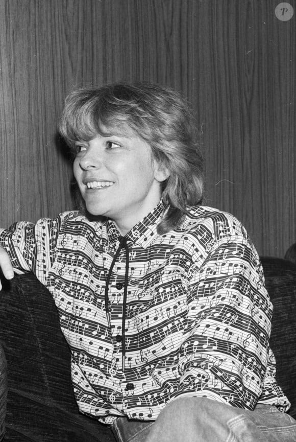 Archives - France Gall dans la loge de Michel Berger après la 1 première au Palais des Sports le 24 mail 1983 © Jean-Claude Woestelandt / Bestimage