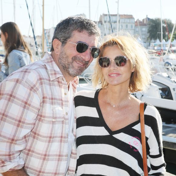 Tous deux étaient en couple
Ingrid Chauvin et son compagnon Philippe Warrin au photocall de la série "Demain nous appartient" lors de la 24ème édition du Festival de la Fiction TV de La Rochelle, Franc© Patrick bernard/Bestimage