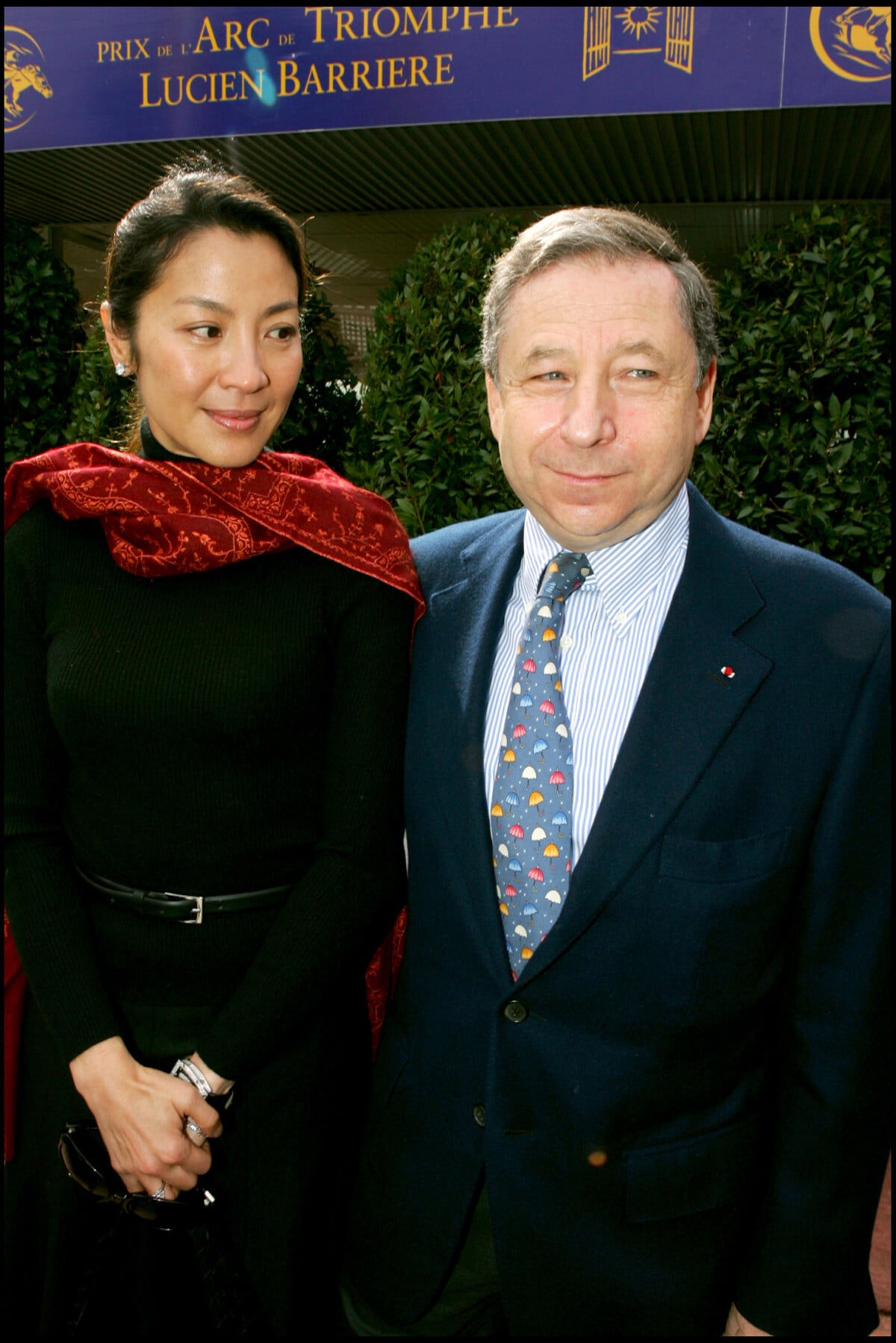 Photo : Archives : Michelle Yeoh et Jean Todt. - Purepeople