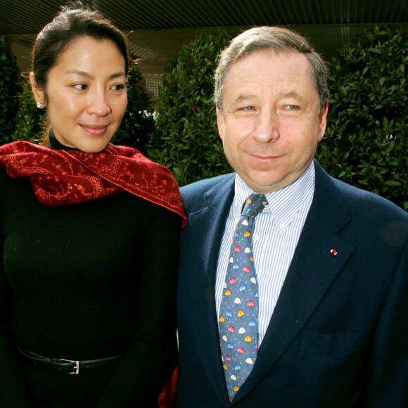 Archives : Michelle Yeoh et Jean Todt.