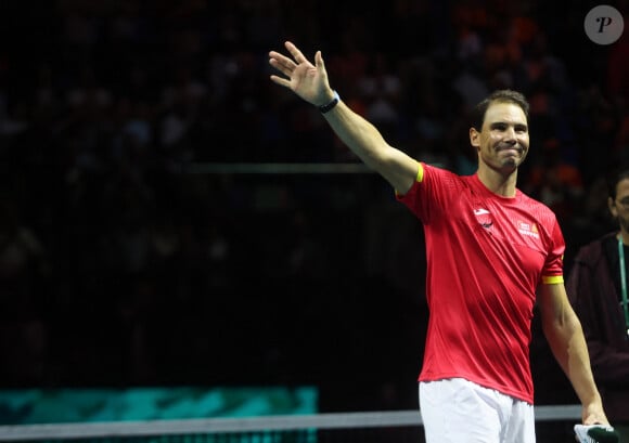 Le tennisman espagnol a joué le dernier match de sa carrière ce mardi 19 novembre à Malaga lors de la Coupe Davis
 
Rafael Nadal lors de la Coupe Davis à Malaga, ce mardi 19 novembre. (Credit Image: © Lorenzo Carnero/ZUMA Press Wire)