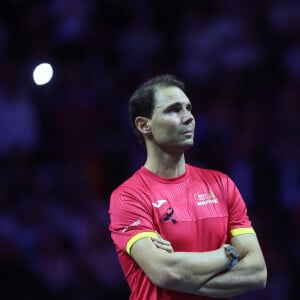 Rafael Nadal lors de la Coupe Davis à Malaga, ce mardi 19 novembre. (Credit Image: © Lorenzo Carnero/ZUMA Press Wire)