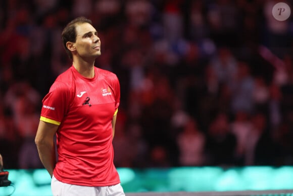 Rafael Nadal met fin à sa carrière devant ses proches
 
Rafael Nadal lors de la Coupe Davis à Malaga. (Credit Image: © Lorenzo Carnero/ZUMA Press Wire)