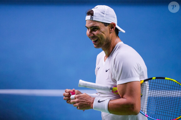 Rafael Nadal lors de la Coupe Davis à Malaga, ce mardi 19 novembre.
