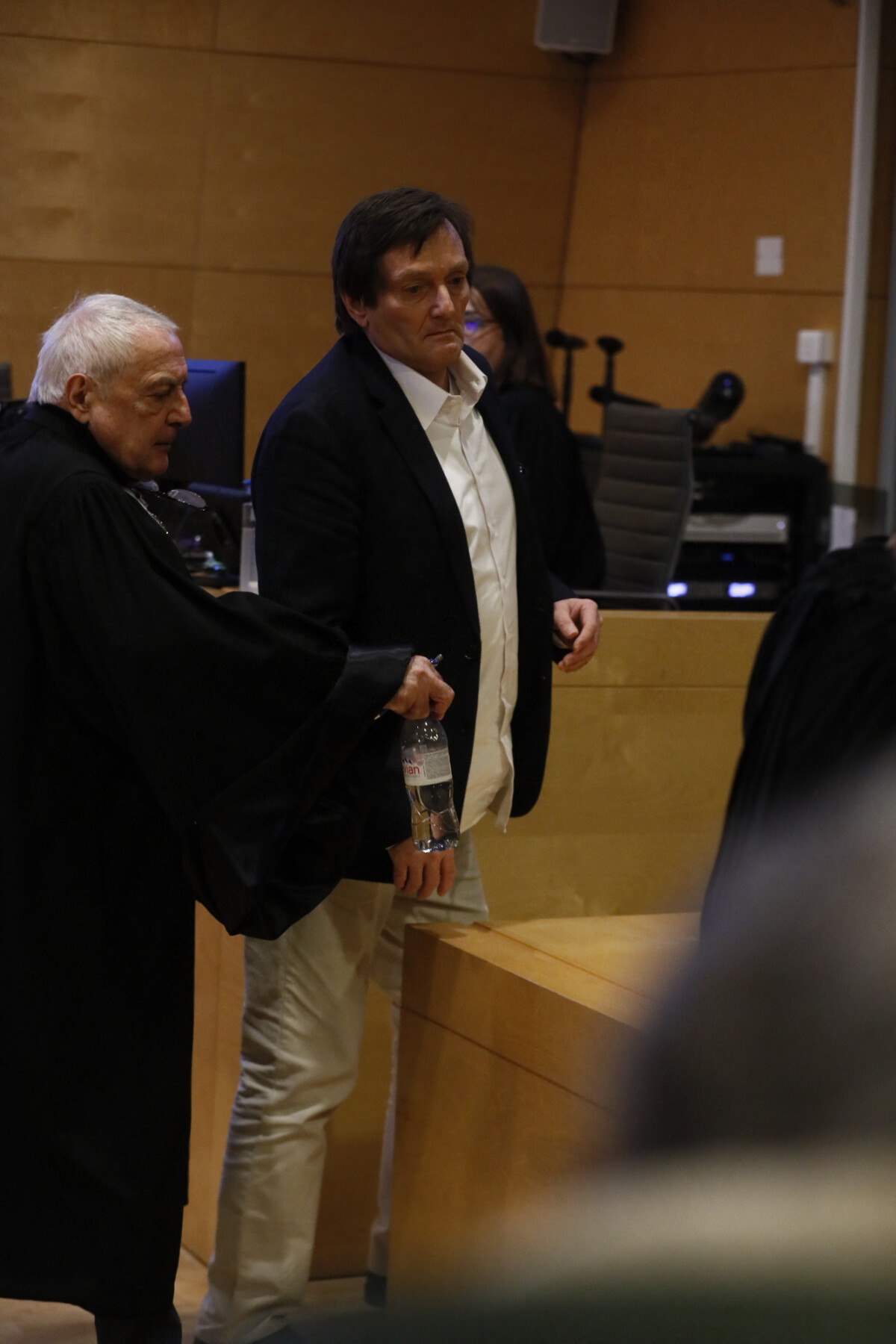 Photo Pierre Palmade Au Tribunal De Melun Avec Ses Avocats Pour Son Proc S Pour Blessures