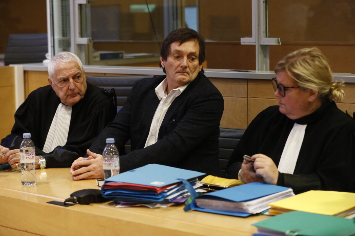 Photo Pierre Palmade Au Tribunal De Melun Avec Ses Avocats Me Alain Barsikian Et Me C Line