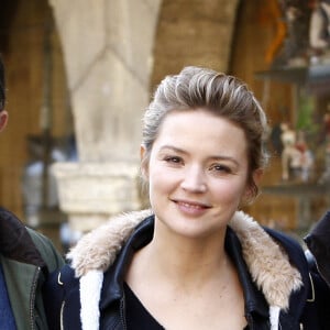 Virginie Efira, Thierry Lhermitte et Philippe Lefebvre présentent le film 'Le Siffleur' lors du Festival du Film de Sarlat 2009 à Sarlat, dans le sud-ouest de la France, le 13 novembre 2009. Photo par Patrick Bernard/ABACAPRESS.COM