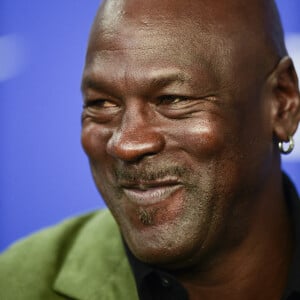 Michael Jordan - coproprietaire des Charlotte Hornets - Conférence de presse du match de NBA Game Paris 2020 entre les Bucks de Milwaukee et les Charlotte Hornet à l'AccorHotels Arena à Paris le 24 janvier 2020. © JB Autissier / Panoramic / 2020 