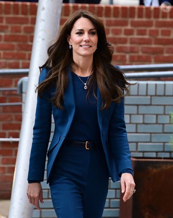 Catherine (Kate) Middleton, princesse de Galles, inaugure la nouvelle unité de chirurgie de jour pour enfants "Evelina" à l'hôpital Guy's et St Thomas de Londres, Royaume Uni, le 5 décembre 2023. 