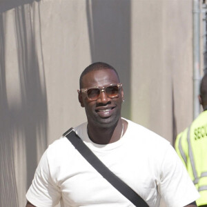 Omar Sy à l'émission "Jimmy Kimmel Live!" à Hollywood le 13 août 2024.