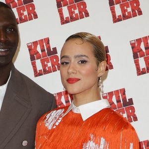 Omar Sy et Nathalie Emmanuel - Avant-première du film "The Killer" au cinéma Pathé Palace à Paris © Coadic Guirec / Olivier Borde / Bestimage 