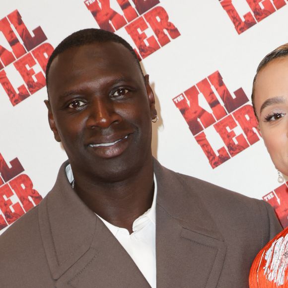 Omar Sy et Nathalie Emmanuel - Avant-première du film "The Killer" au cinéma Pathé Palace à Paris © Coadic Guirec / Olivier Borde / Bestimage 