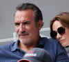 Une cérémonie va avoir lieu et Jean Dujardin va recevoir la Médaille de Reconnaissance de la Ville de Bruxelles
 
Jean Dujardin et sa femme Nathalie Péchalat - Célébrités en tribunes des Internationaux de France de tennis de Roland Garros 2023 à Paris le 11 juin 2023. © Jacovides-Moreau/Bestimage