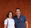 Actuellement Nathalie Péchalat se trouve du côté de Tours, où elle assiste à une conférence
 
Jean Dujardin et sa femme Nathalie Péchalat au village lors des Internationaux de France de tennis de Roland Garros 2023, à Paris, France, le 11 juin 2023. © Jacovides-Moreau/Bestimage