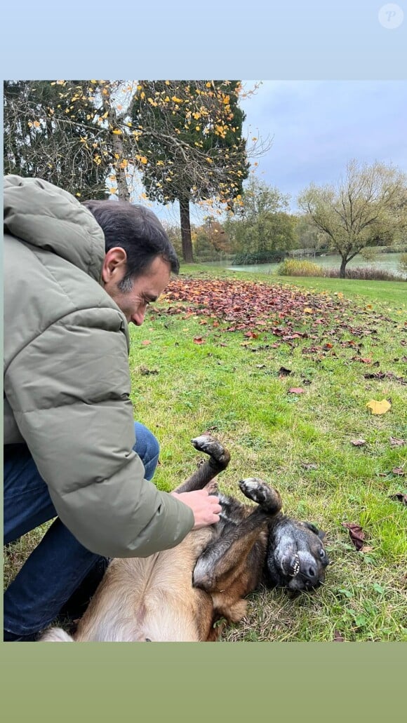 Il s'agit de Loubo
Anthony Delon, Loup et Loubo à Douchy