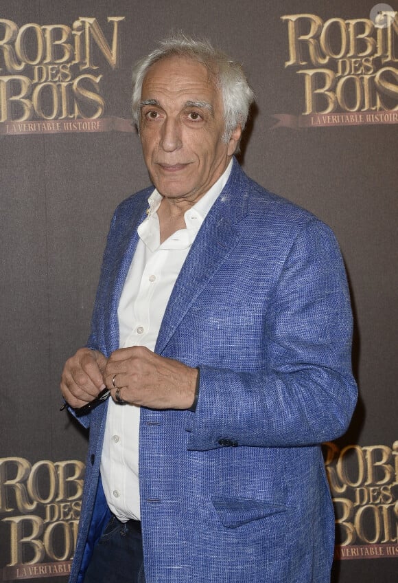 Gérard Darmon - Avant-première du film "Robin des bois" au cinéma Gaumont Capucines Opéra à Paris le 12 avril 2015.