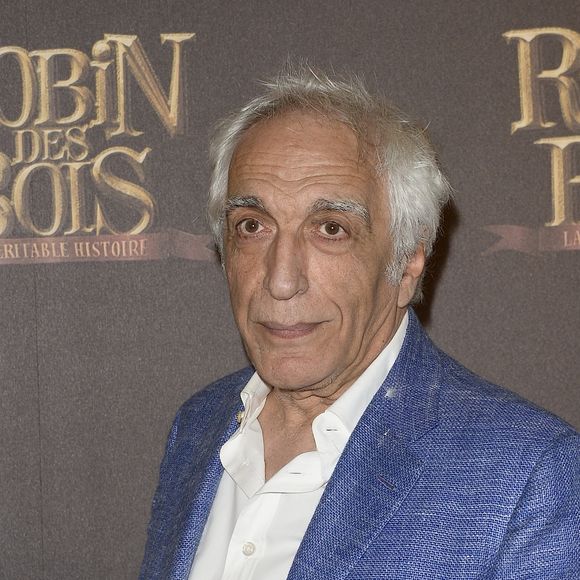 Gérard Darmon - Avant-première du film "Robin des bois" au cinéma Gaumont Capucines Opéra à Paris le 12 avril 2015.