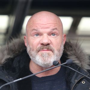 Philippe Etchebest - Rassemblement national des métiers de l'hôtellerie, de la restauration, du tourisme à l'appel de l'UMIH et le GNI à l'esplanade des Invalides à Paris le 14 décembre 2020. © Panoramic / Bestimage 