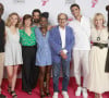 Un départ sur lequel Fanny Cottençon s'est expliquée.
Lilian THURAM, Amélie ETASSE, Nathalie RENOUX, Dominique TENZA, Claudia MONGUMU, Gérard HERNANDEZ, Ryad BAXX, Fanny COTTENCON et Kareen GUIOCK THURAM - Soirée Summer Party de Télé 7 Jours au Restaurant Monsieur Bleu, à Paris. Le 12 Juin 2023. © Christophe Aubert via Bestimage