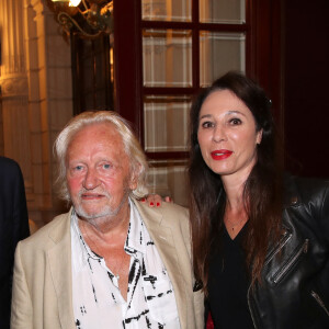Exclusif - Niels Arestrup et sa femme Isabelle Le Nouvel - Dîner des Molières au salon Opéra Garnier de l'Hôtel Intercontinental à Paris, France, le 12 Septembre 2022. La cérémonie aura lieu le 30 Mai 2022 et sera diffusée sur France 3. © Bertrand Rindoff / Bestimage 