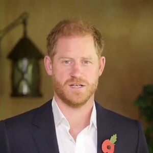 Le prince Harry, duc de Sussex et Meghan Markle, duchesse de Sussex dans un message vidéo à la Conférence ministérielle mondiale inaugurale sur la violence contre les enfants en Colombie