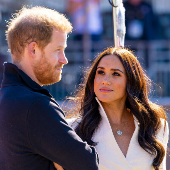 Le prince Harry, duc de Sussex et Meghan Markle, duchesse de Sussex.