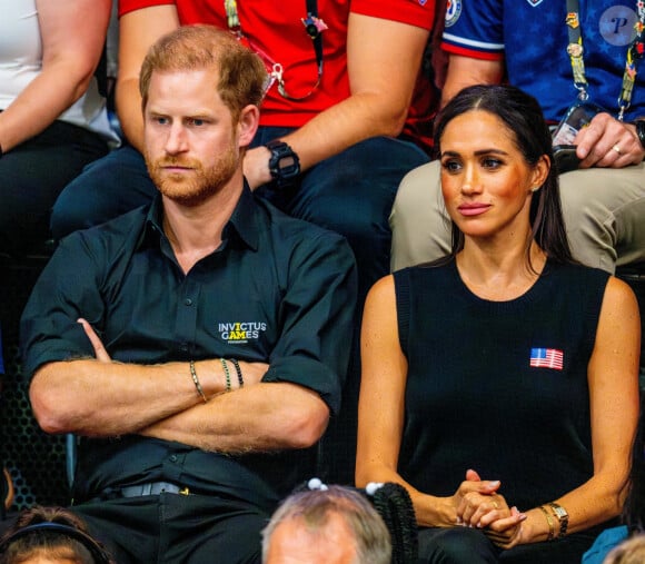 Le prince Harry, duc de Sussex et Meghan Markle, duchesse de Sussex.