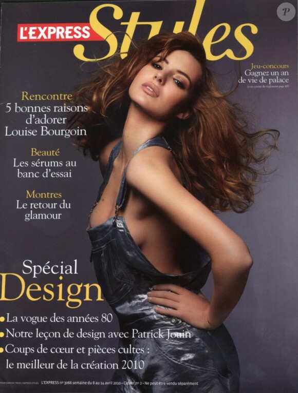 Louise Bourgoin pour L'Express Styles