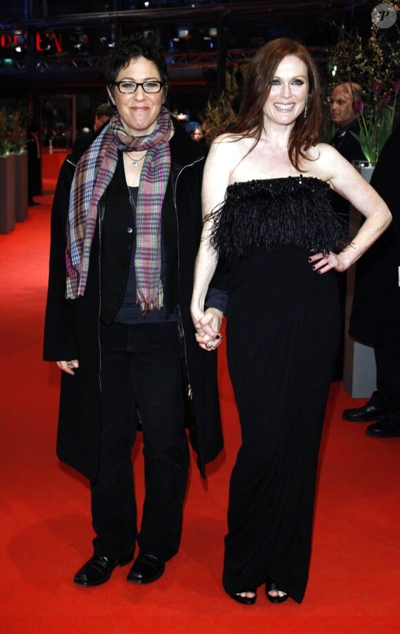 Lisa Cholodenko et Julianne Moore, à l'occasion de la présentation de The Kids are All Right, lors de la 60e Berlinale, en février 2010.
