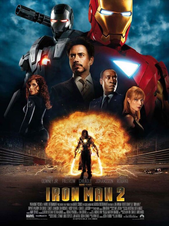 Des images d'Iron Man 2, en salles le 28 avril 2010.