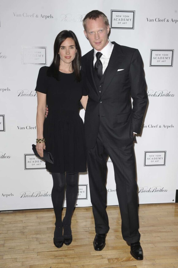 Jennifer Connelly et Paul Bettany au Tribeca Ball de la New York Academy of Art, le 13 avril 2010 !
