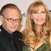Larry King et sa femme Shawn Southwick en fevrier 2008
