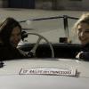 Julie Gayet et son amie Clémentine pour le Rallye des Princesses qui aura lieu du 30 mai au 4 juin 2010