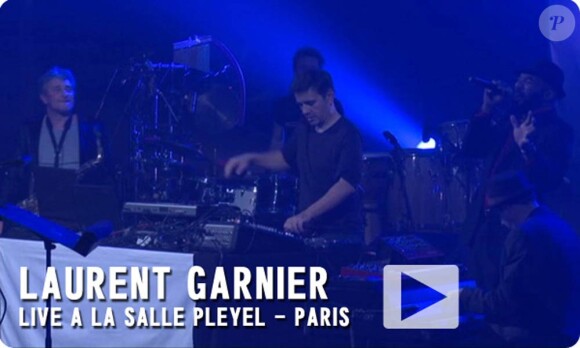Laurent Garnier était en concert à la salle Pleyel le 13 mars 2010